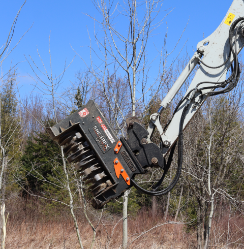 Shearex VM-60 Series excavator mulcher